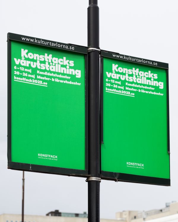 Project Konstfack degree exhibition 2023
