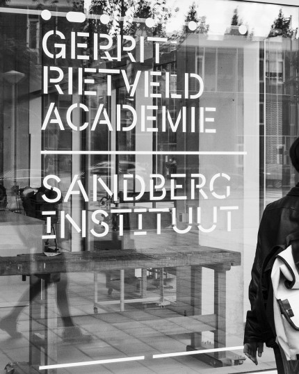 Project Rietveld/Sandberg Signage